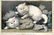 1149: Pair of Currier and Ives Cat Prints
