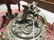 Chinese Patinated Bronze Covered Tripod Censer - 7