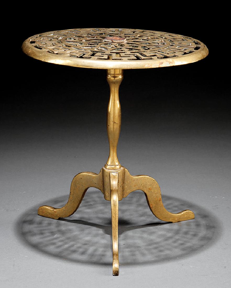 Two American or English Brass Trivets (1 of 3)