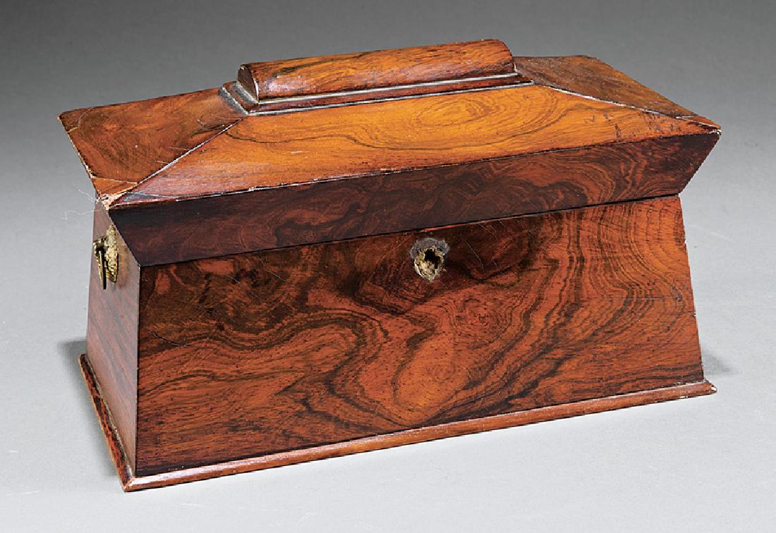 Three American or English Tea Caddies & Two Boxes (1 of 5)