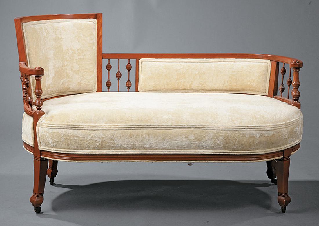 American Eastlake Walnut Bench (1 of 1)