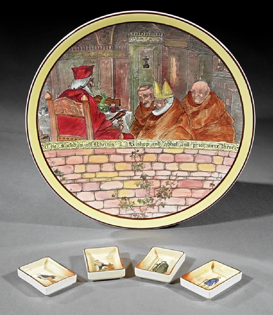 Royal Doulton Polychrome Charger (1 of 1)