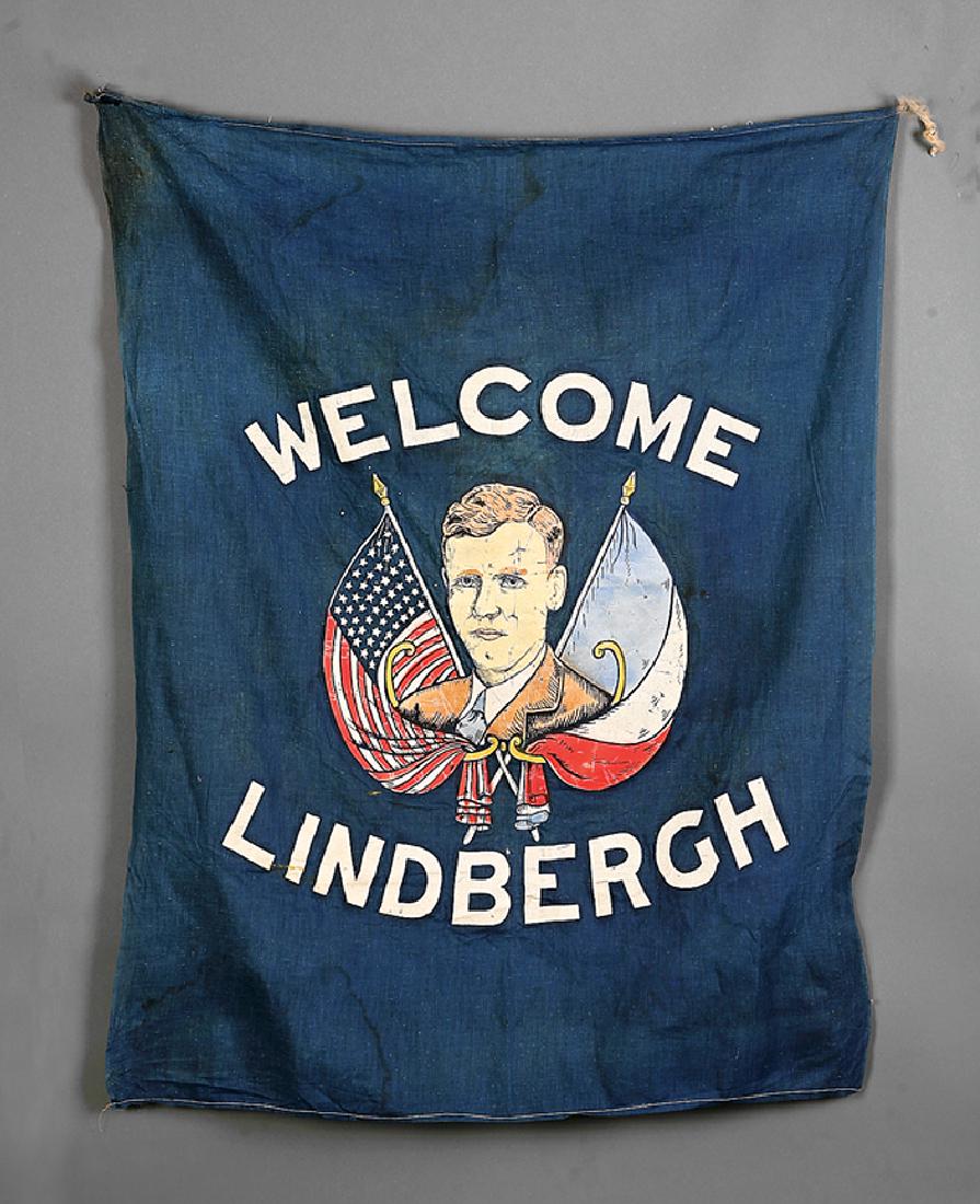 Charles Lindbergh Welcome Banner (1 of 1)