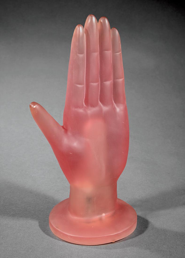 Luigi Serafini Cast Polymer "Hand" Table Lamp (1 of 2)