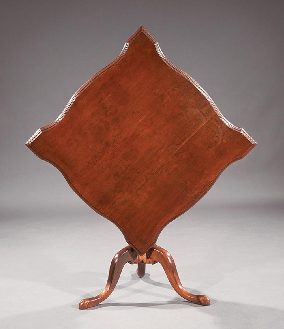 American Federal-Style Cherrywood Tilt-Top Table (1 of 2)