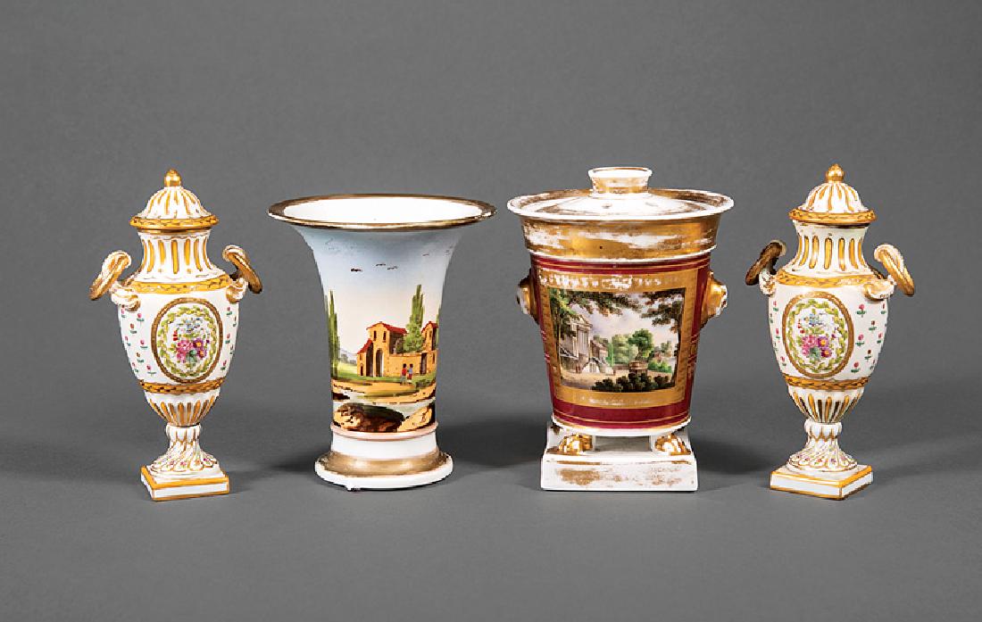 Paris Porcelain Covered Bough Pot (1 of 3)