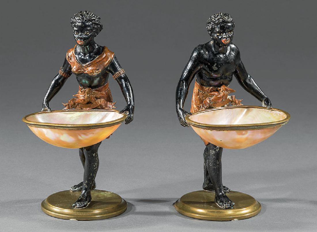 2 French Tole Peinte and Mother-of-Pearl Dishes (1 of 1)