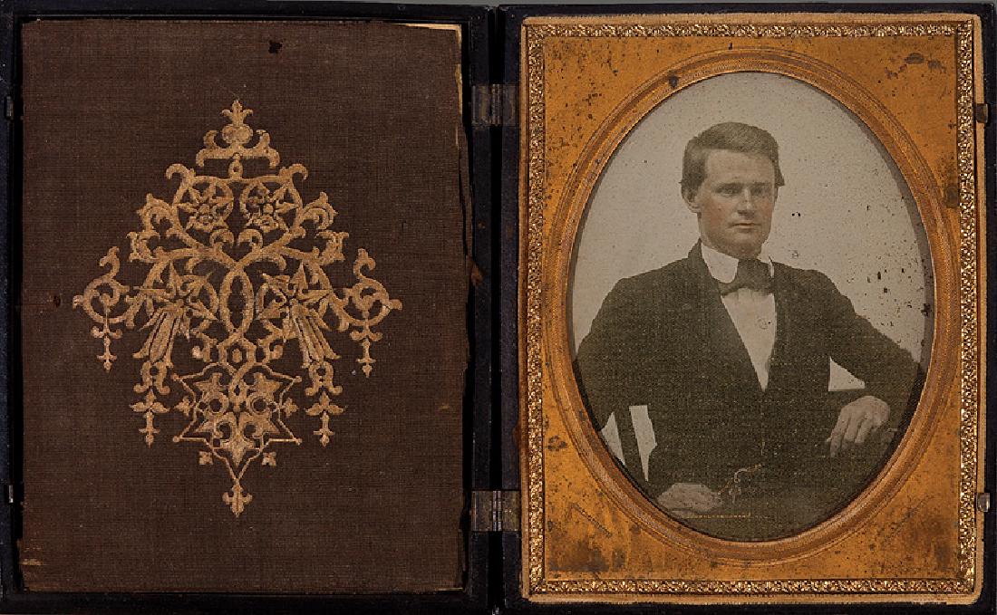 American Half-Plate Ambrotype Portrait of a Man (1 of 2)