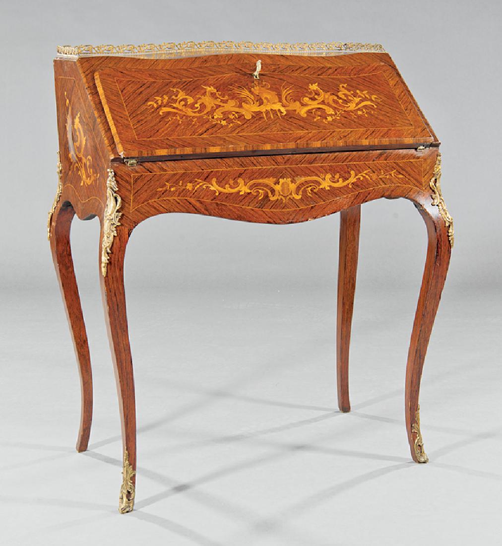Louis XV-Style Bronze-Mounted Lady's Desk (1 of 4)