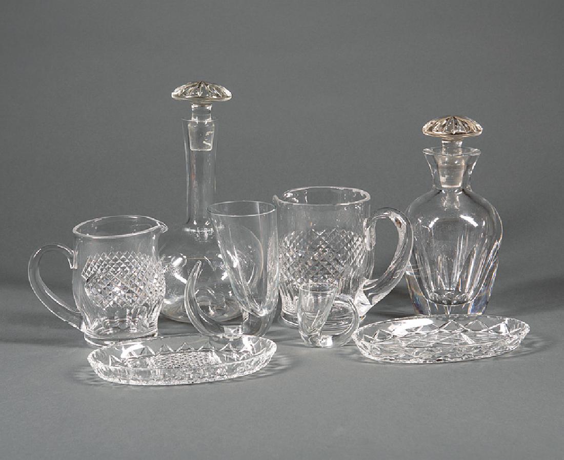 Group of Cut and Pressed Glass Tableware (1 of 1)