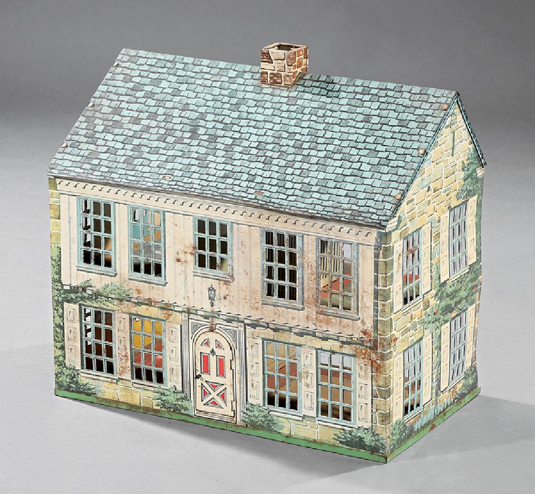 vintage metal dollhouse