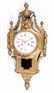 French Gilt Bronze Cartel Clock