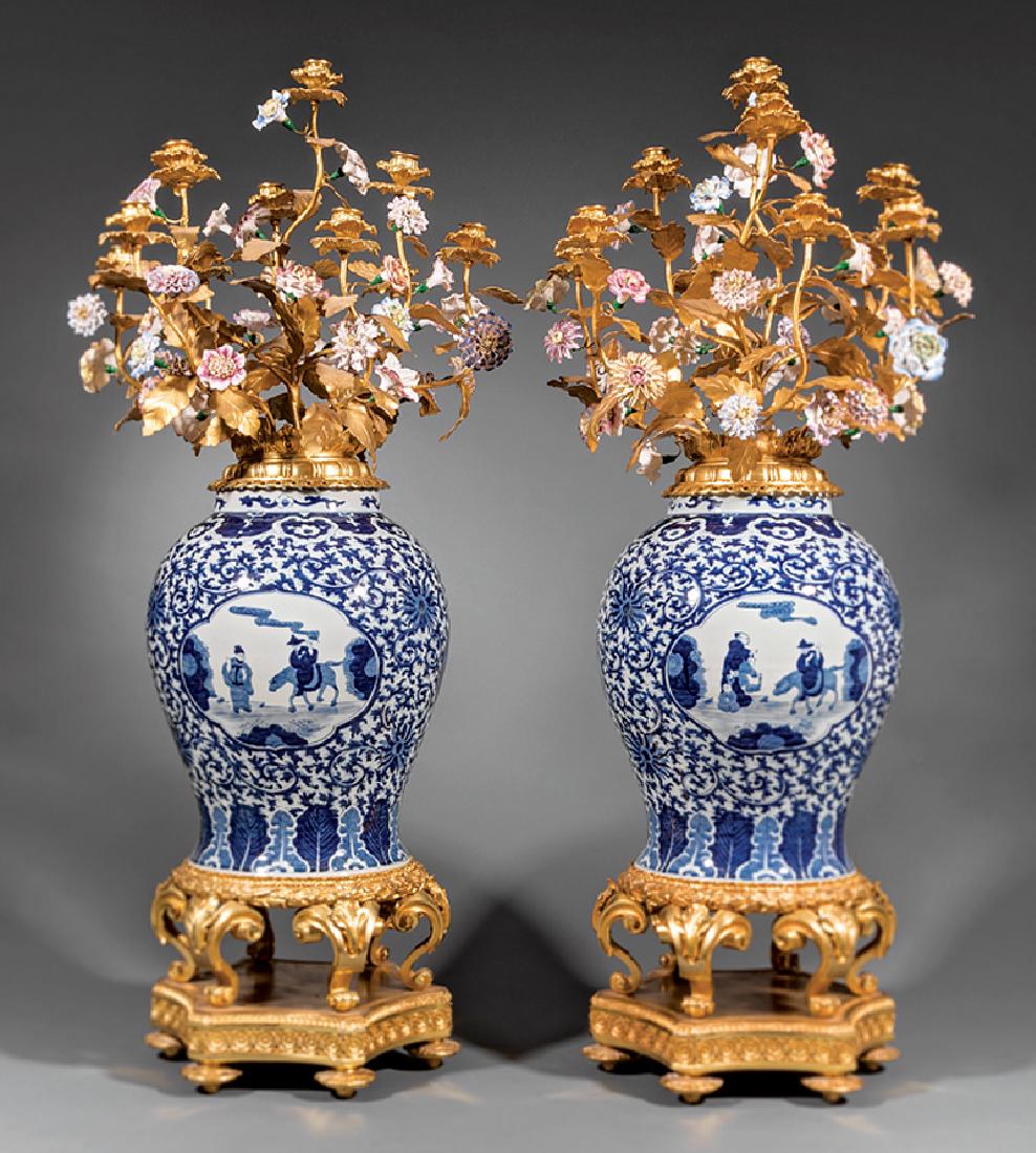 Chinese Blue and White Porcelain Jars (1 of 9)