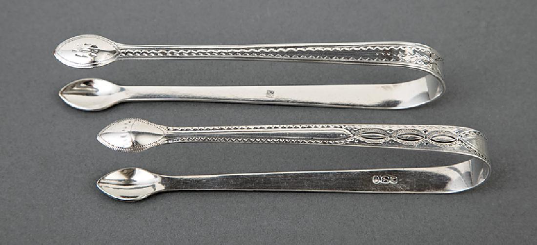 Bateman Sterling Silver Sugar Tongs (1 of 1)