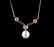 Gold, South Sea Pearl, Diamond Pendant Necklace