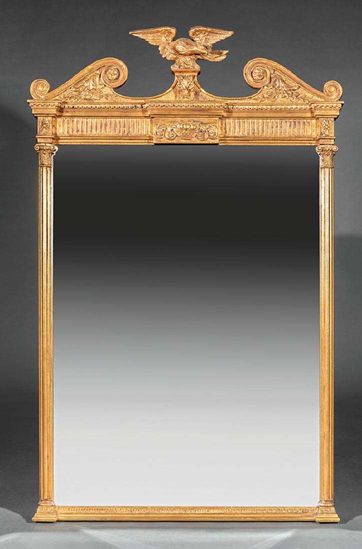 Carved Giltwood Overmantel Mirrors (1 of 2)