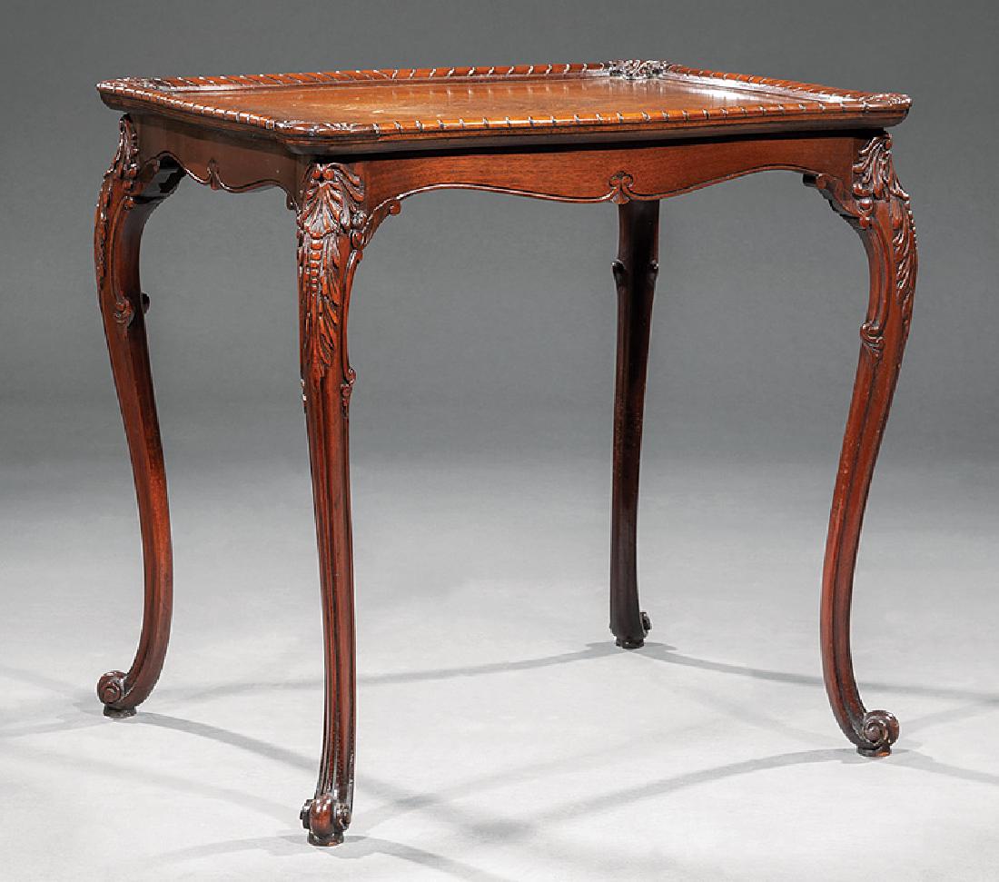 Walnut Silver Table, attr. Joseph Bruno (1 of 9)