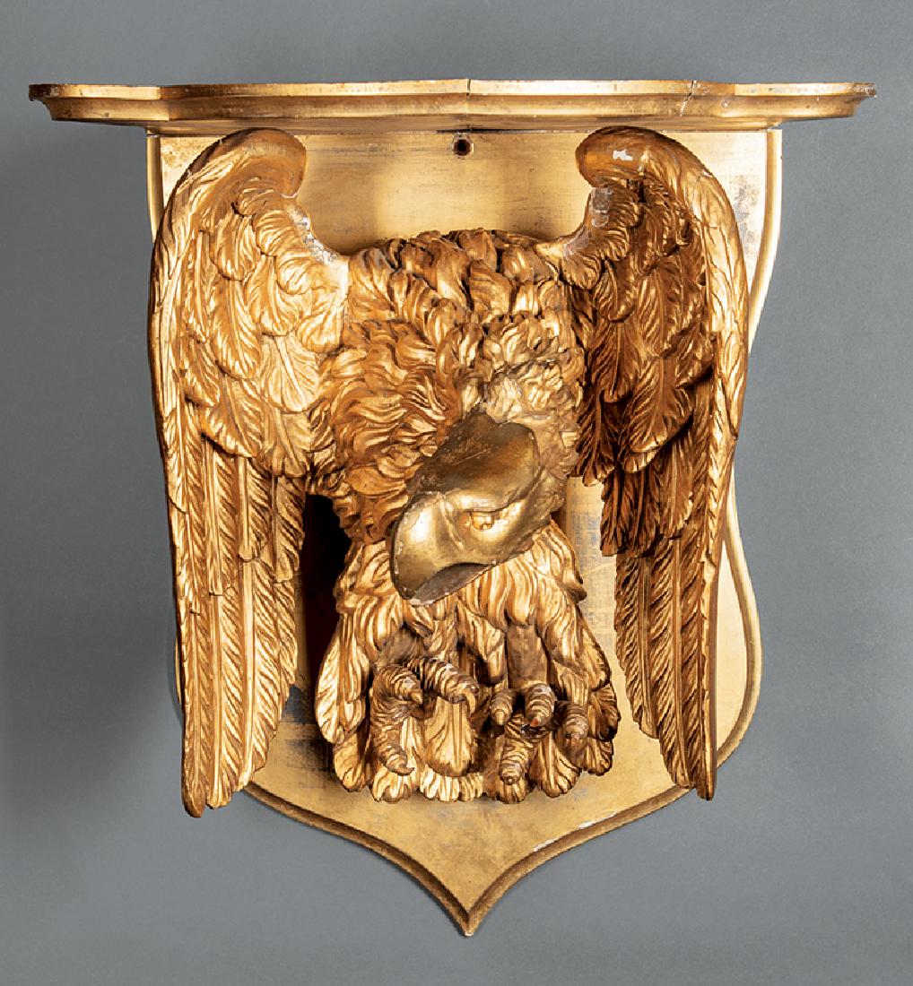 Carved Giltwood Eagle Wall Bracket (1 of 8)