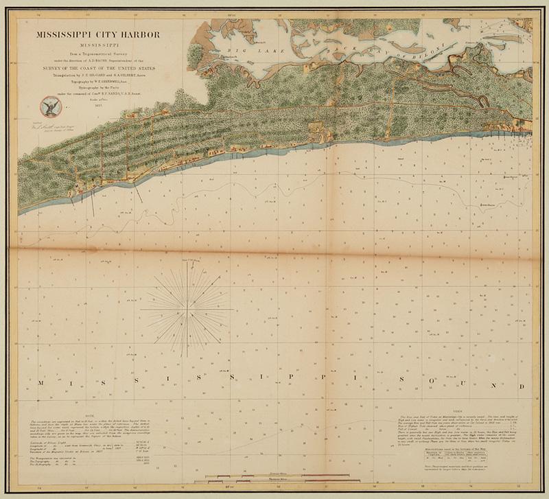 Two Antique Mississippi Coast Maps - Sep 14, 2019 | Neal Auction ...