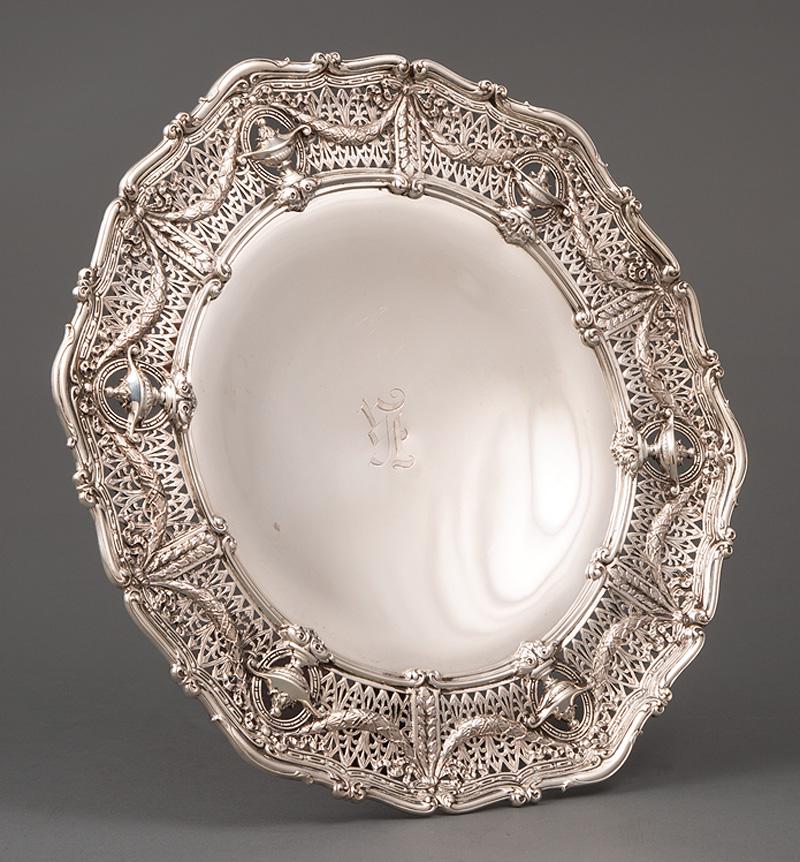 Shreve & Co. Sterling Silver Cake Stand (1 of 3)