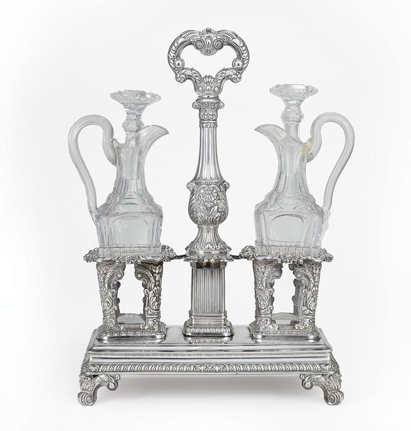 1st Standard Silver Cruet Stand (1 of 2)