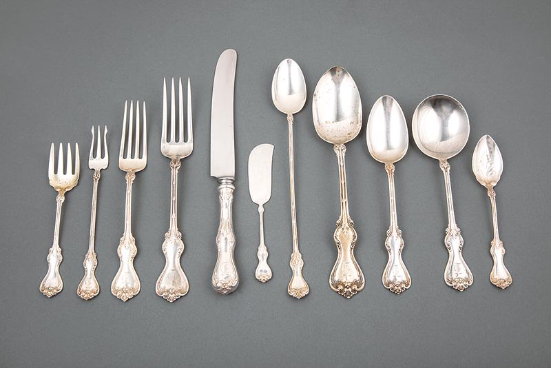 Sterling Silver Partial Flatware Service (1 of 1)