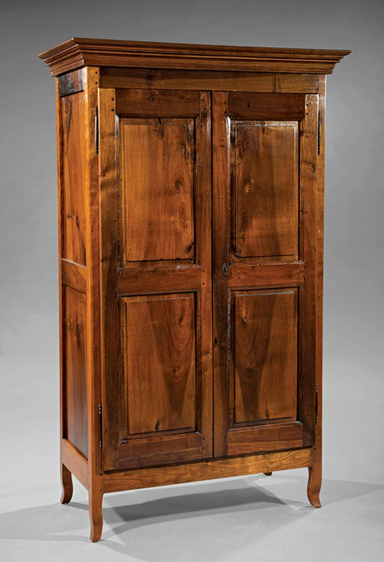 Louisiana Cherrywood Petite Armoire (1 of 3)