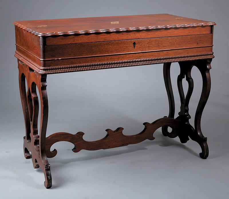 Victorian Mahogany Spinet Case (1 of 2)