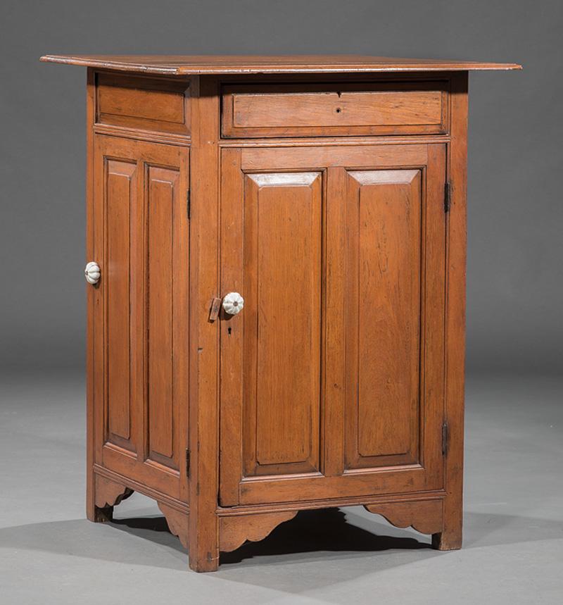 American Walnut Four Door Bar (1 of 3)