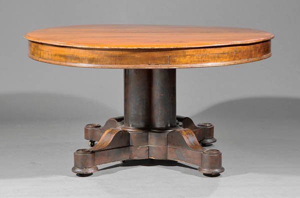 American Mahogany Extension Dining Table (1 of 3)