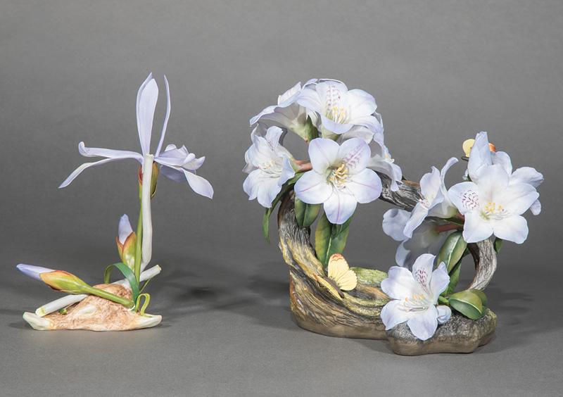 Two Boehm Porcelain Floral Groups (1 of 3)