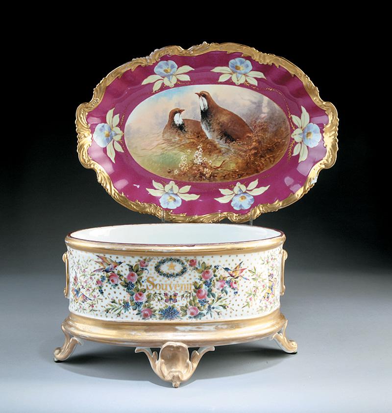 Two Pieces of French Porcelain (1 of 1)