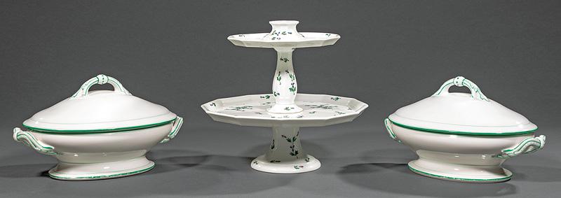 Paris Porcelain Two-Tier Dessert Stand (1 of 1)