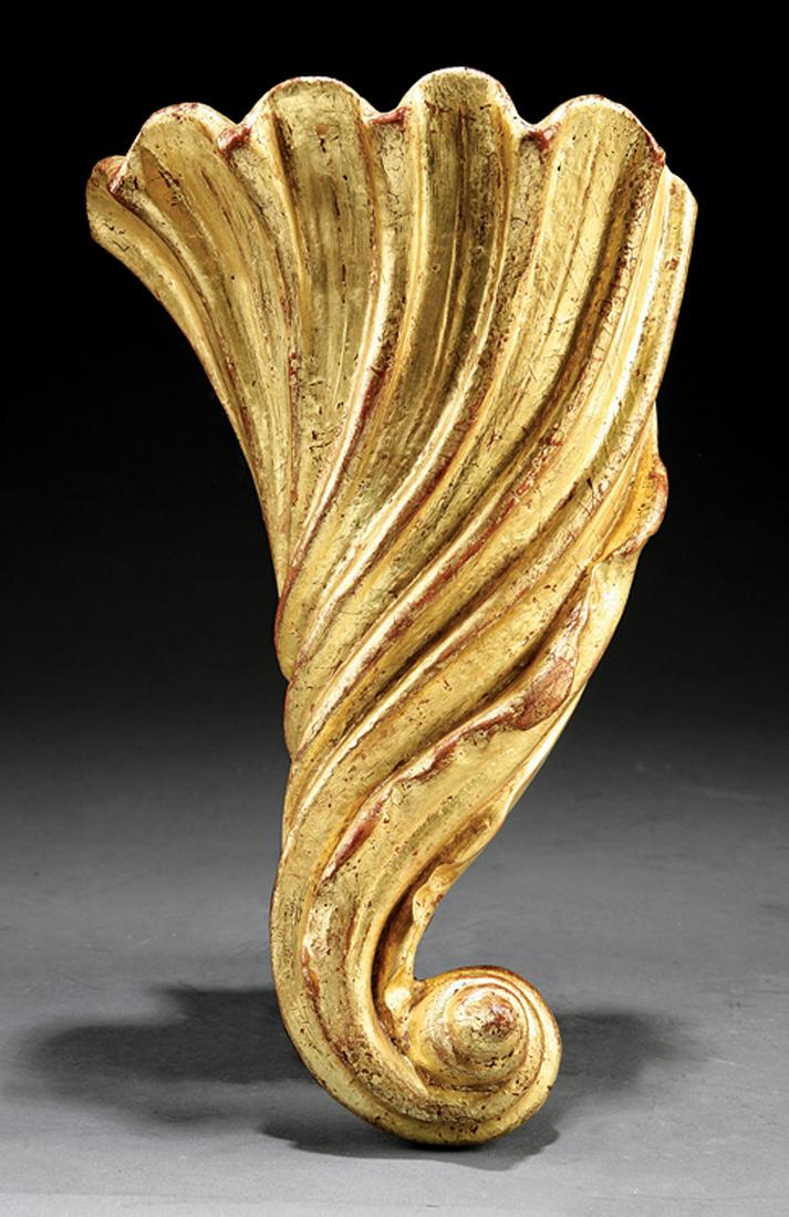 Italian Giltwood Wall Jardiniere (1 of 1)