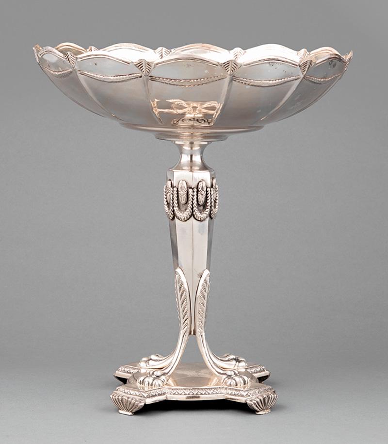 Silverplate Tazza in the Art Deco Taste (1 of 1)