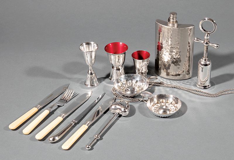 Miscellaneous Vintage Silverplate and Silver (1 of 1)