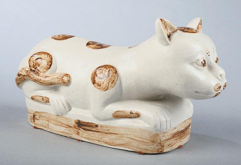 Chinese Cizhou-Style Glazed Stoneware Pillow (1 of 1)