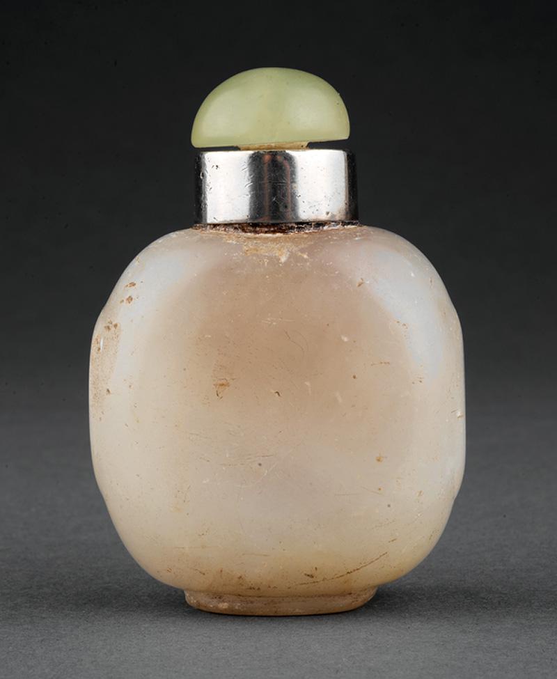 Three Chinese Soapstone Snuff Bottles (1 of 3)