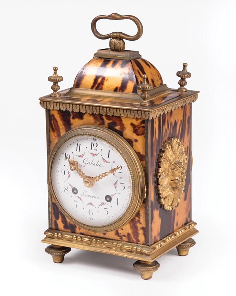 Swiss  Bronze Carriage Clock (1 of 8)