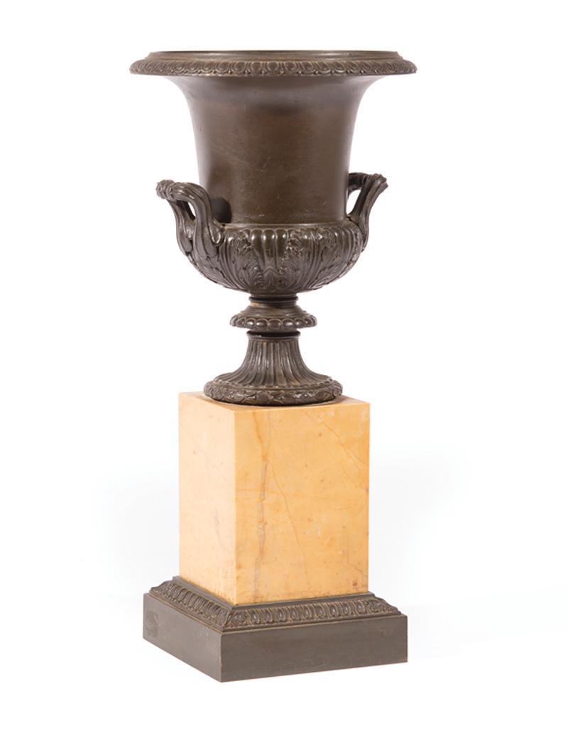 Grand Tour Marble &  Bronze Medici Urn (1 of 1)