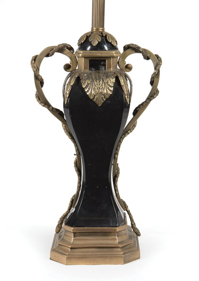 Bronze-Mounted Marble Table Lamp (1 of 1)