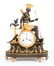 Bronze Mantel Clock, attr. Deverberie
