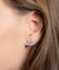 White Gold and Diamond Stud Earrings - 3