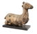 Thai Carved Wood Figure of a Deer