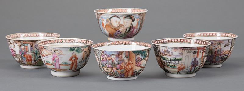 Chinese Export Porcelain Teacups (1 of 8)