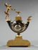 Bronze Figural Mantel Clock - 2