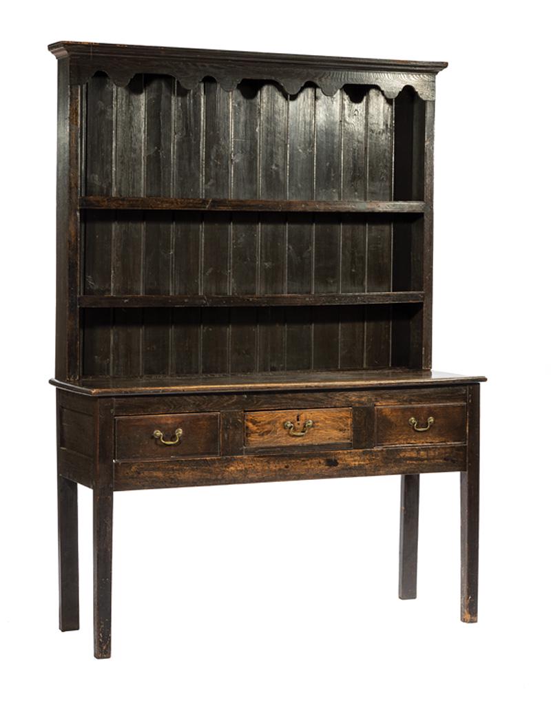 English Oak Welsh Dresser (1 of 2)