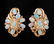 14 kt. Yellow Gold, Opal and Diamond Jewelry - 4