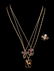 14 kt. Yellow Gold and Gemset Pendants & Chain