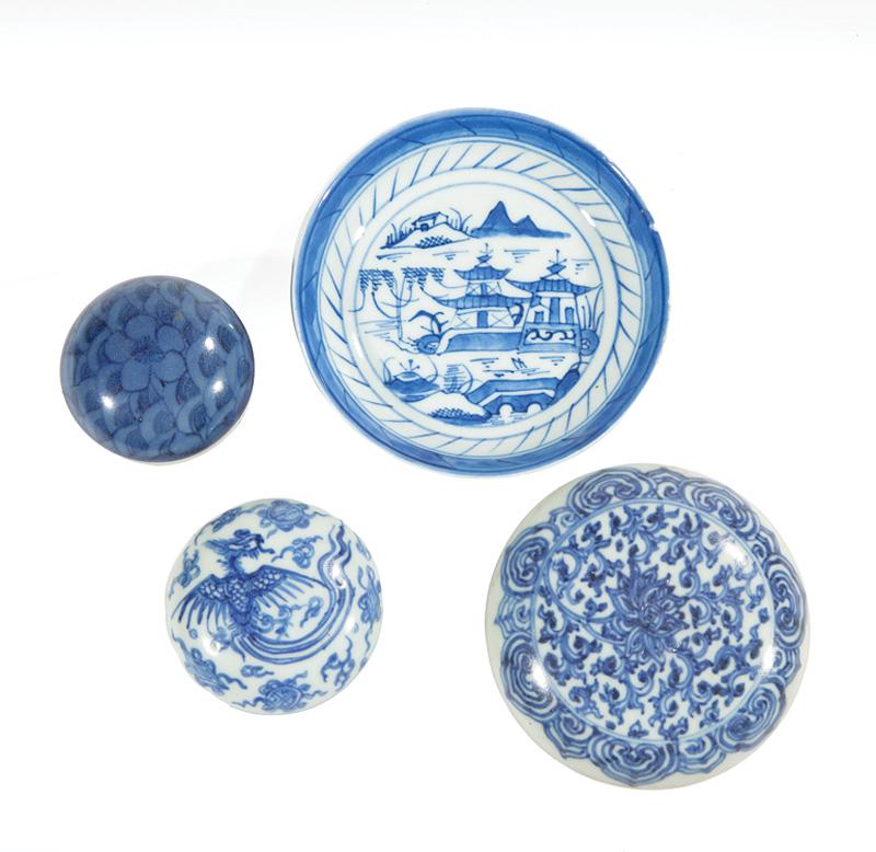 Chinese Porcelain Seal Paste Boxes (1 of 7)